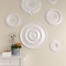 Ekena Millwork Traditional Reece Ceiling Medallion (Fits Canopies up to 5 7/8"), 24 3/8"OD x 1 1/8"P, Primed White CM24RE - alternate 10